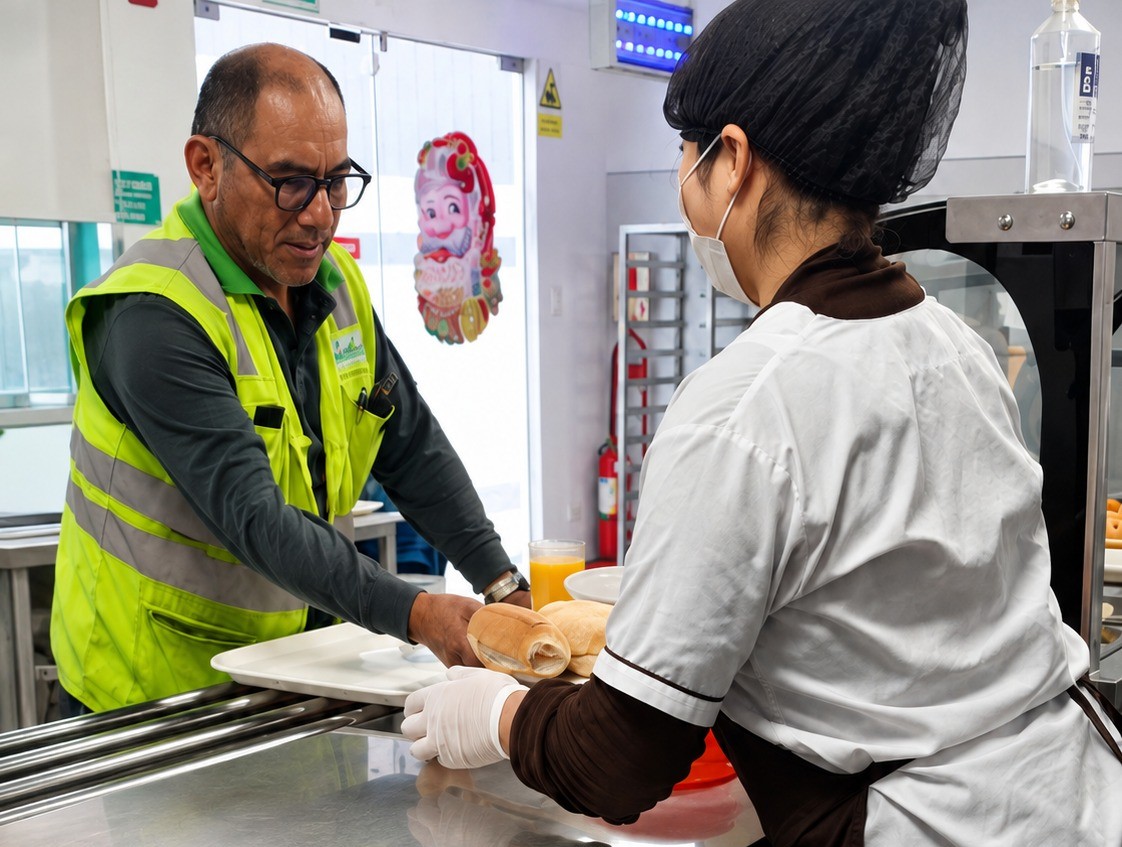 Servicio de concesionario de alimentos para empresas